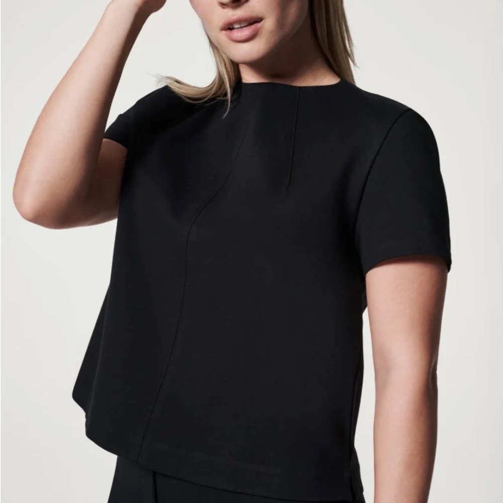 Spanx The Perfect Funnel Neck Top NWT